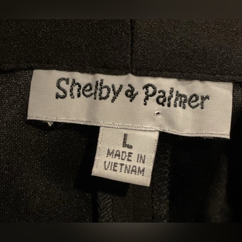 Shelby & Palmer Women Embellished Cropped Blazer/Jacket Black Sz L NWT - Picture 8 of 10